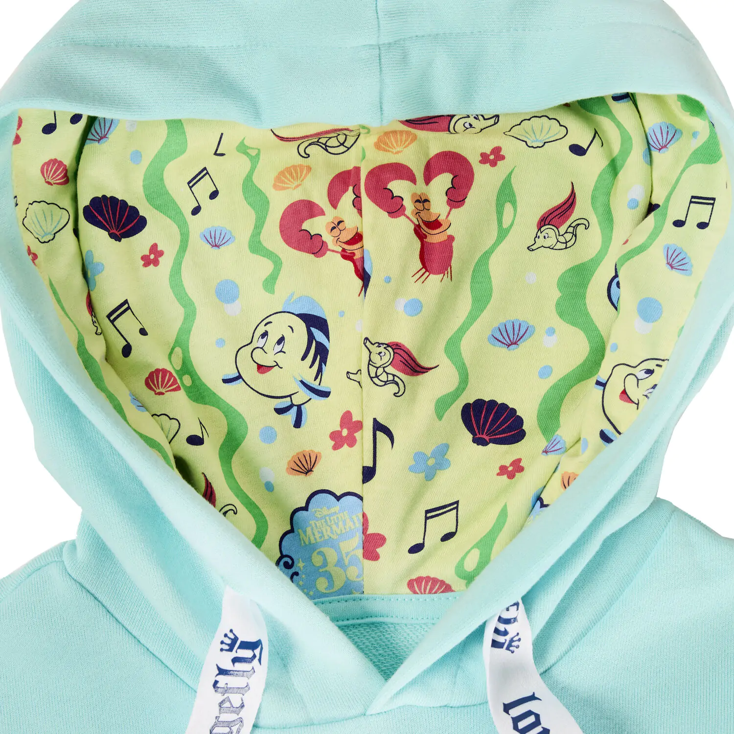Loungefly Disney The Little Mermaid 35th Anniversary mikina s kapucí fotografii produktu