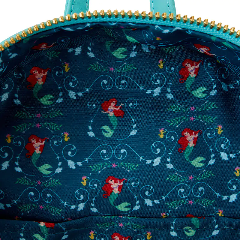 Loungefly Disney The Little Mermaid Ariel Princess Lenticular batoh 26 cm fotografii produktu
