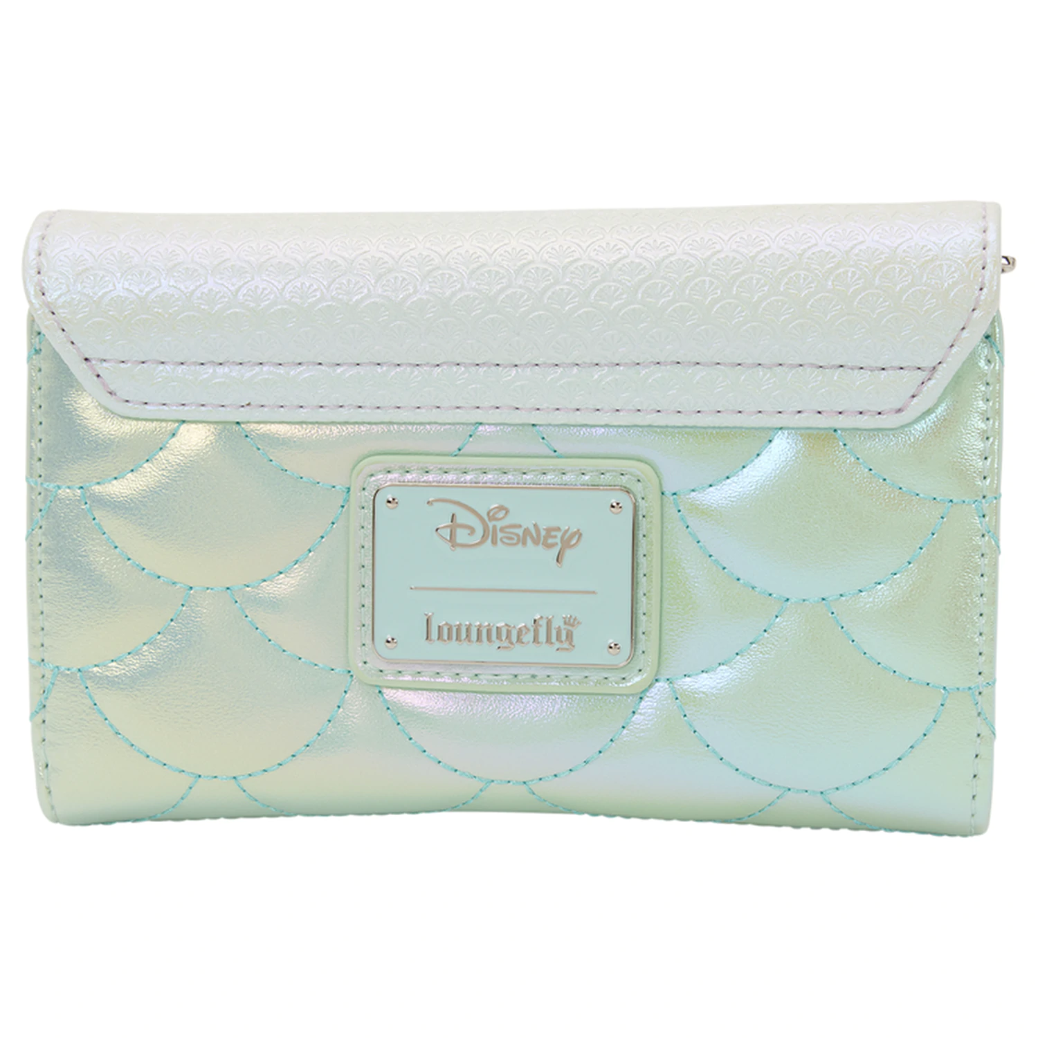 Loungefly Disney The Little Mermaid Iridescent Pearl klopová peněženka fotografii produktu