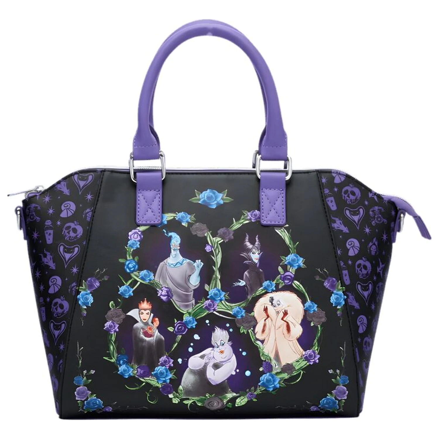 Loungefly Disney Villains Floral Icons taška přes rameno fotografii produktu