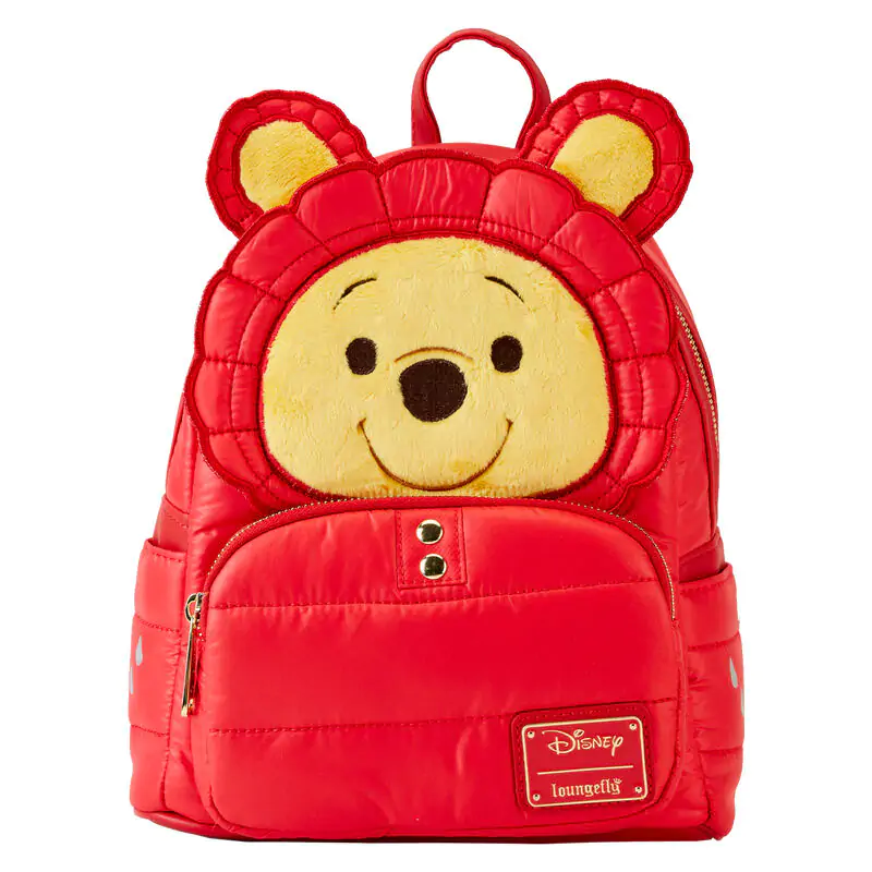 Loungefly Disney Medvídek Pú Rainy Day Puffer bunda batoh 26 cm fotografii produktu