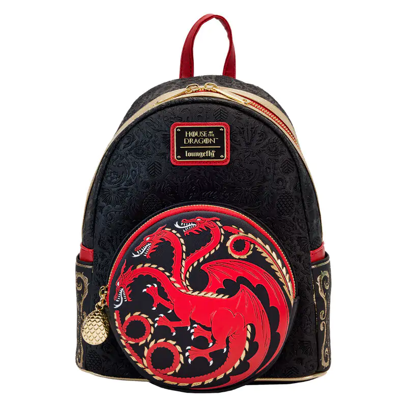 Loungefly Game of Thrones House of the Dragon Targaryen batoh 26 cm fotografii produktu