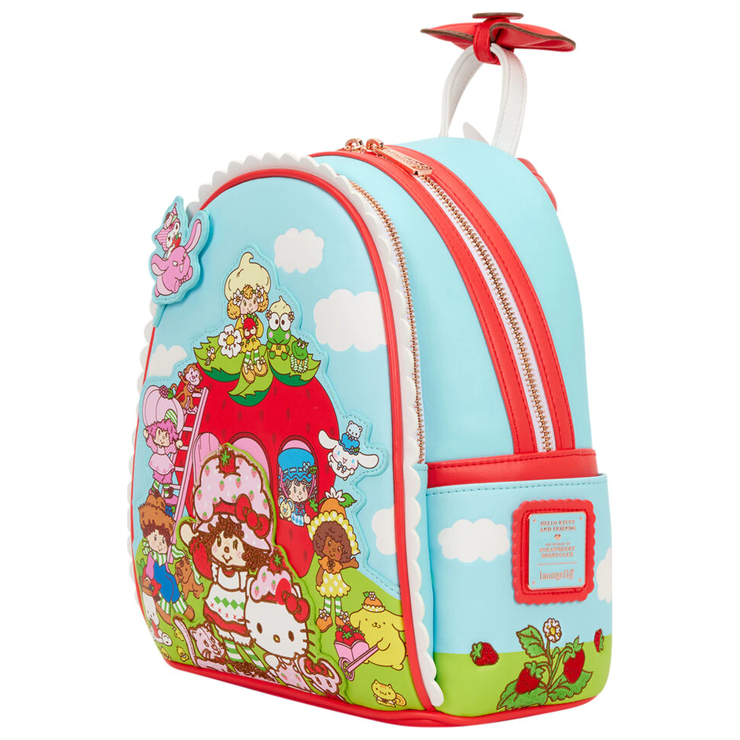 Loungefly Hello Kitty & Friends x Strawberry Shortcake Vonná batoh 26cm fotografii produktu