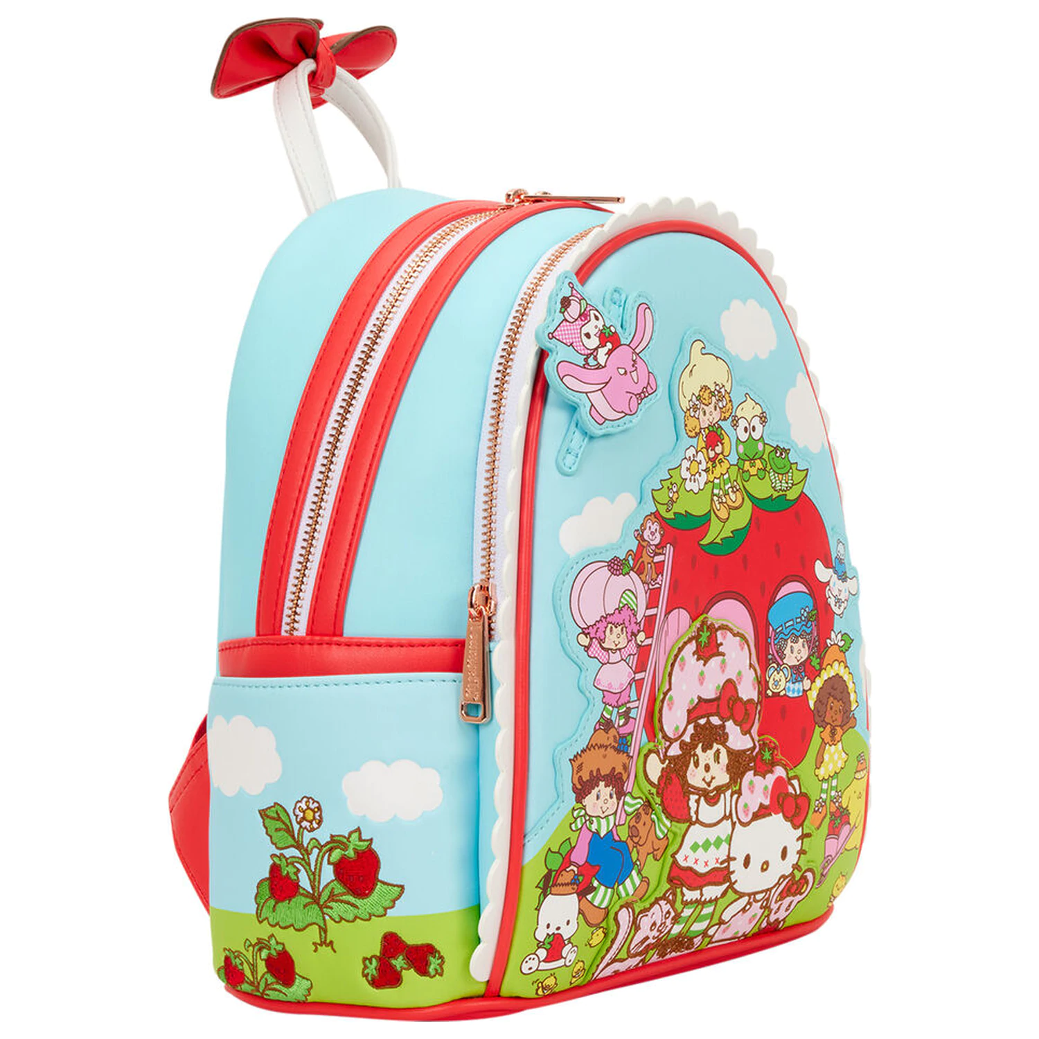 Loungefly Hello Kitty & Friends x Strawberry Shortcake Vonná batoh 26cm fotografii produktu