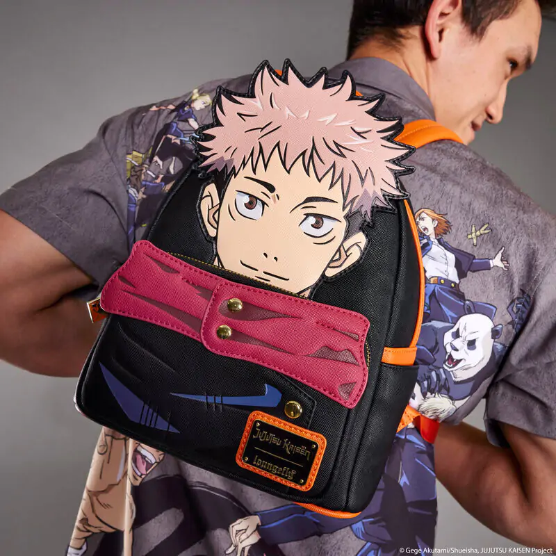 Loungefly Jujutsu Kaisen Yuji Itadori batoh 26 cm fotografii produktu