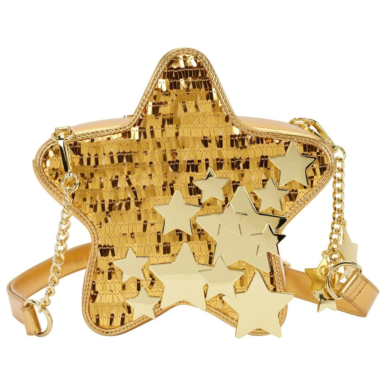 Loungefly Crossbody Bag Gold Stars fotografii produktu