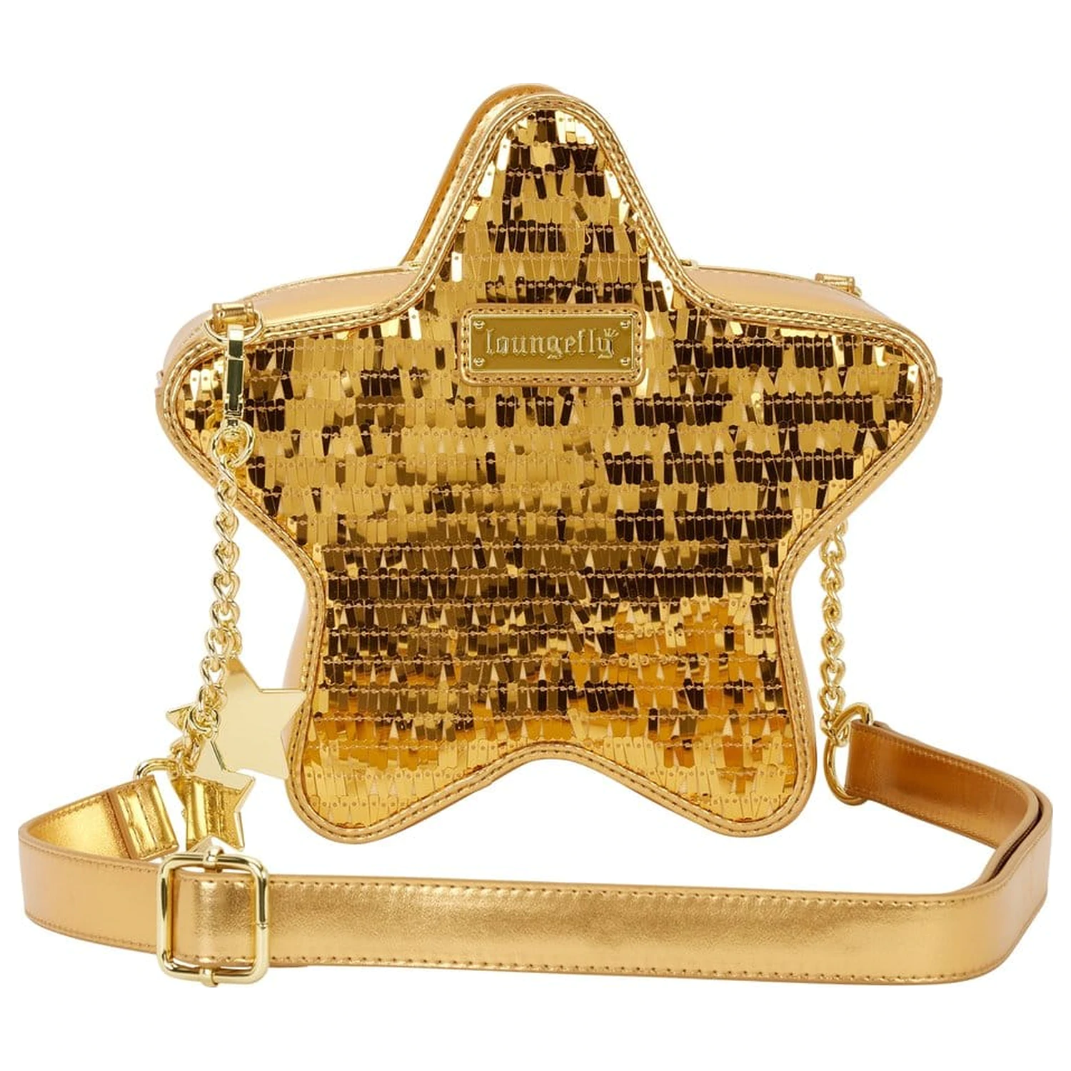 Loungefly Crossbody Bag Gold Stars fotografii produktu