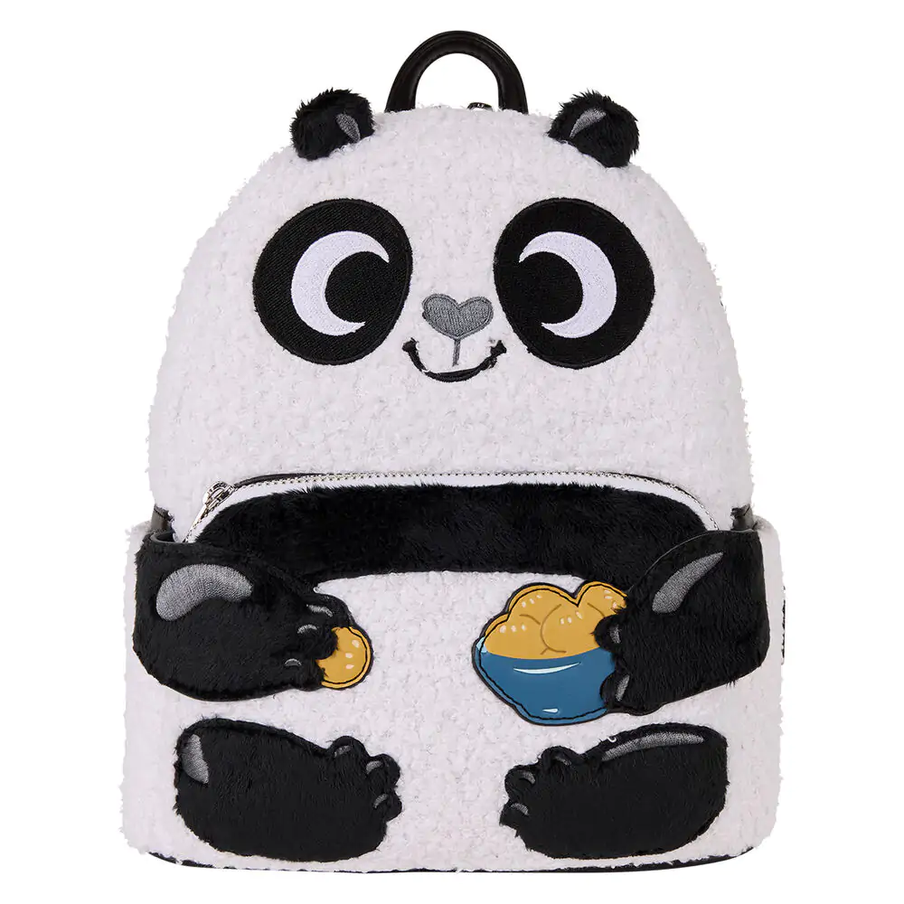 Loungefly Kung Fu Panda plyšový batoh 26 cm fotografii produktu