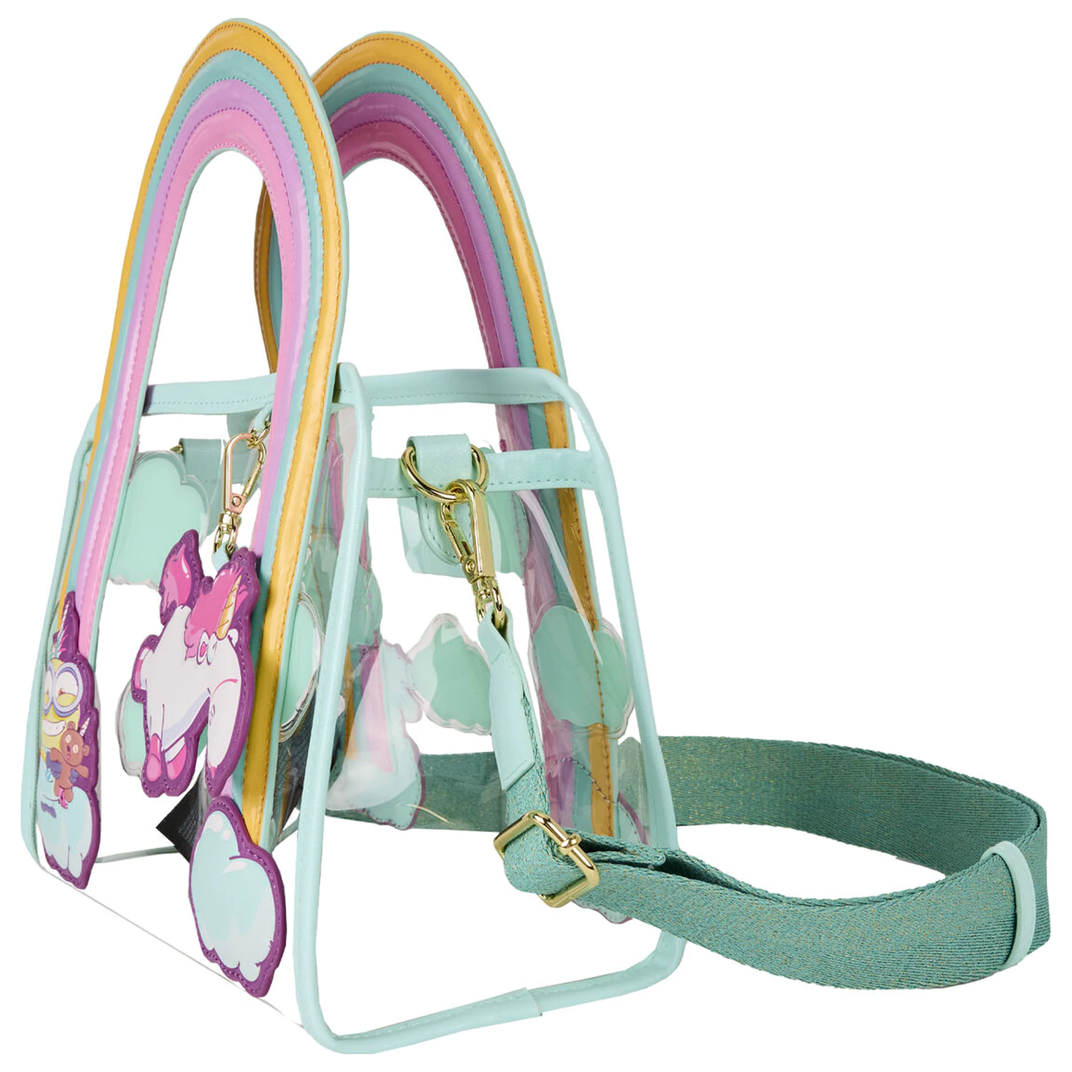Loungefly Minions Fluffy Unicorn kabelka přes rameno fotografii produktu