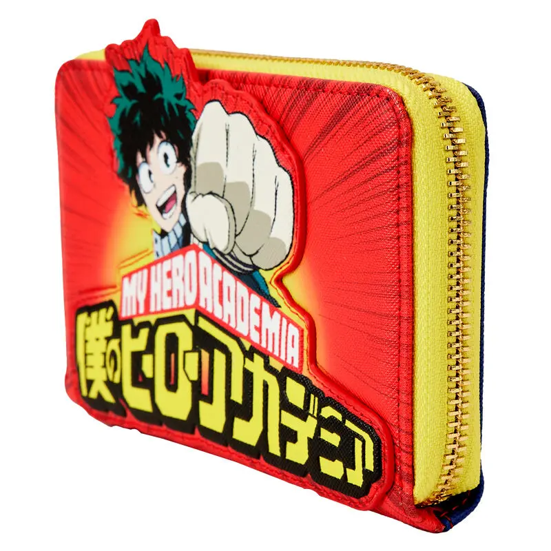 Loungefly My Hero Academia My Hero Academia Izuku peněženka s úderem fotografii produktu