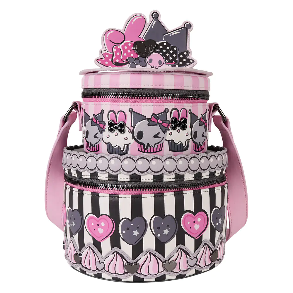 Loungefly Sanrio My Melody and Kuromi taška přes rameno fotografii produktu