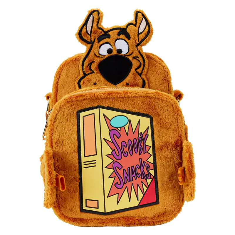 Loungefly Scooby-Doo Snacks plyšová taška přes rameno + peněženka fotografii produktu