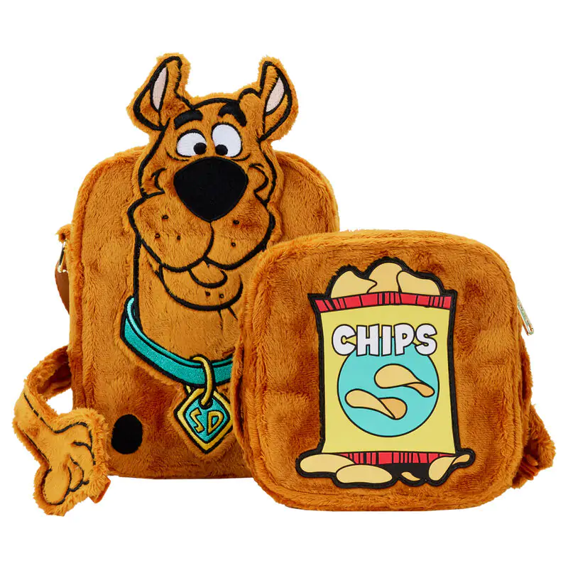 Loungefly Scooby-Doo Snacks plyšová taška přes rameno + peněženka fotografii produktu