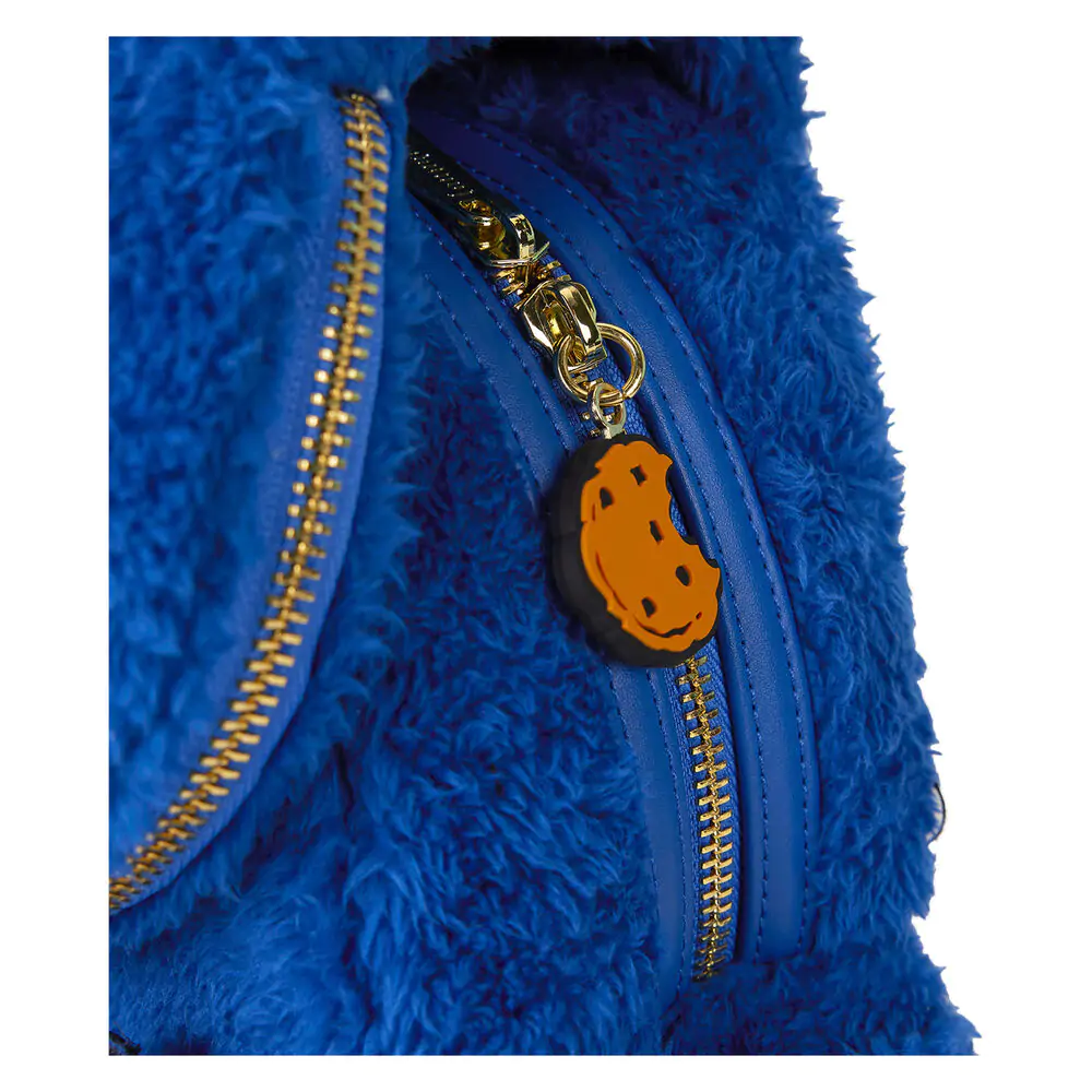 Loungefly Sesame Street Cookie Monster Plyšový batoh + peněženka fotografii produktu