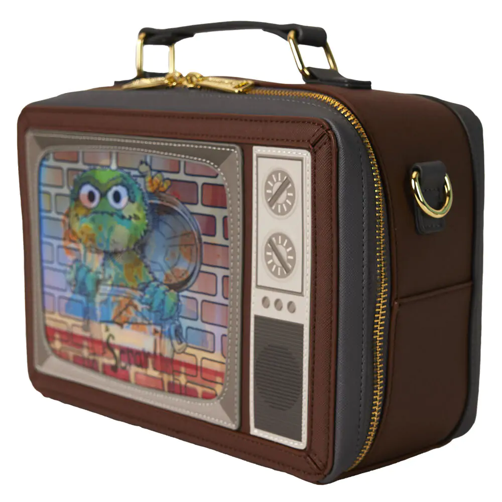 Loungefly Sesame Street Retro TV Lenticular taška přes rameno fotografii produktu