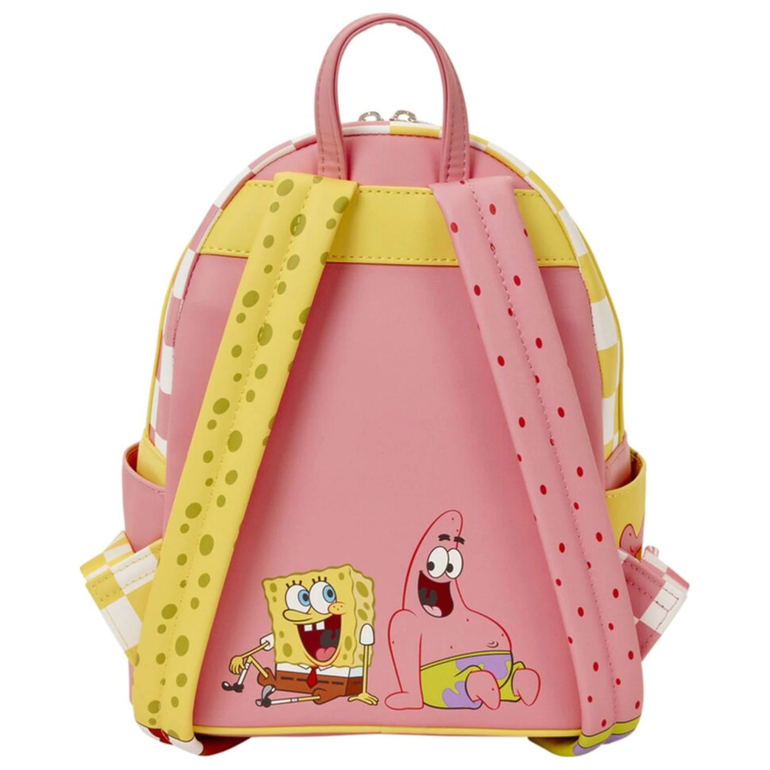 Loungefly SpongeBob SquarePants & Patrick Star Checkered batoh 26cm fotografii produktu