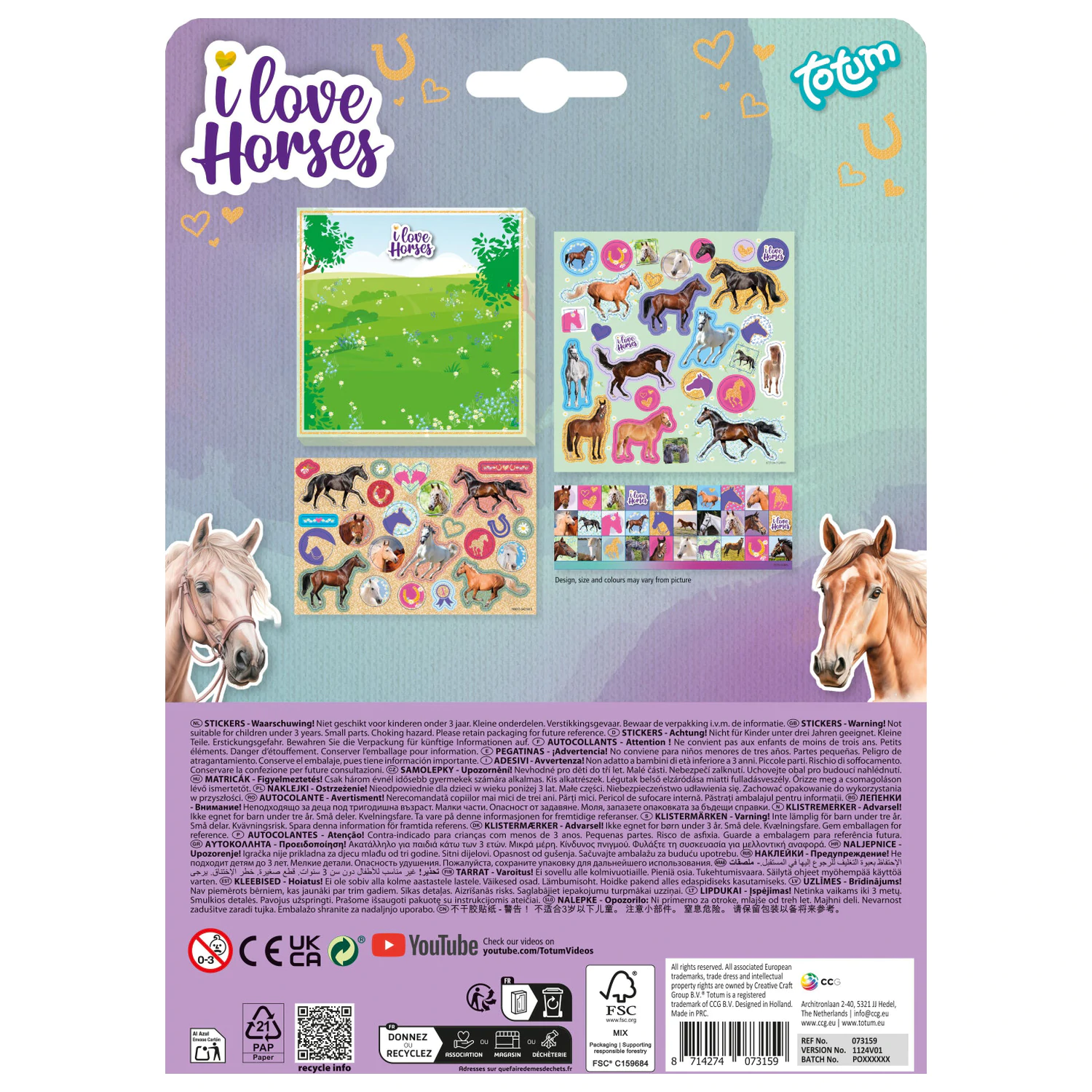 Sada samolepek pro jízdu na koni fotografii produktu