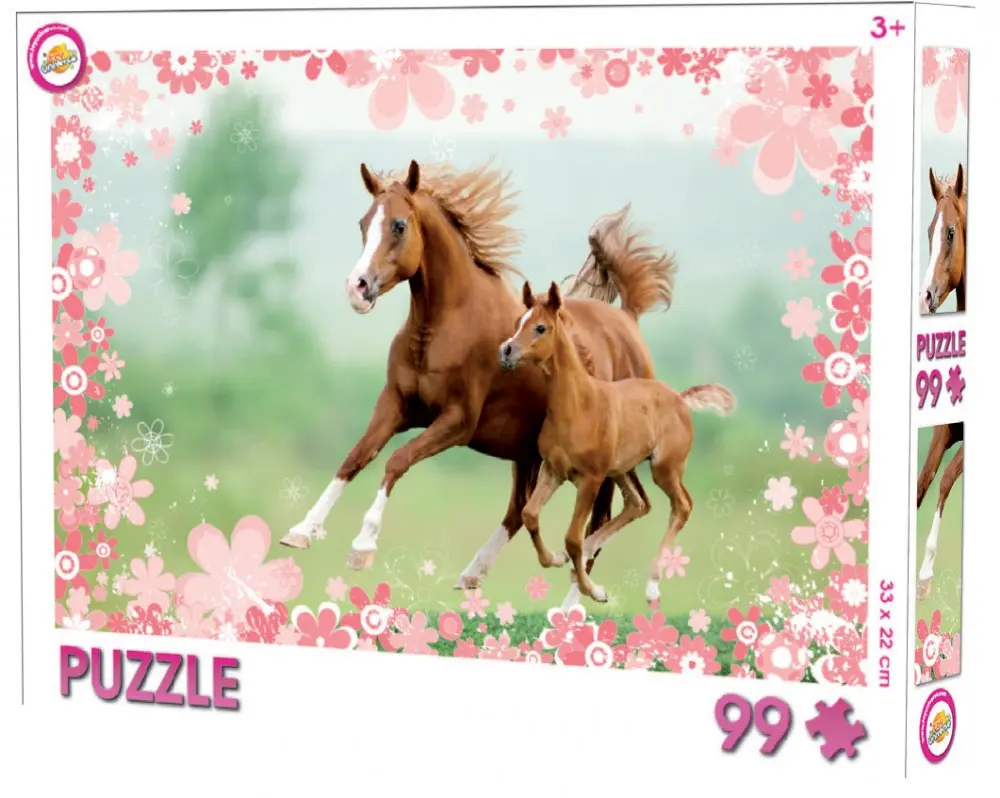 Jezdecké puzzle 99 kusů fotografii produktu