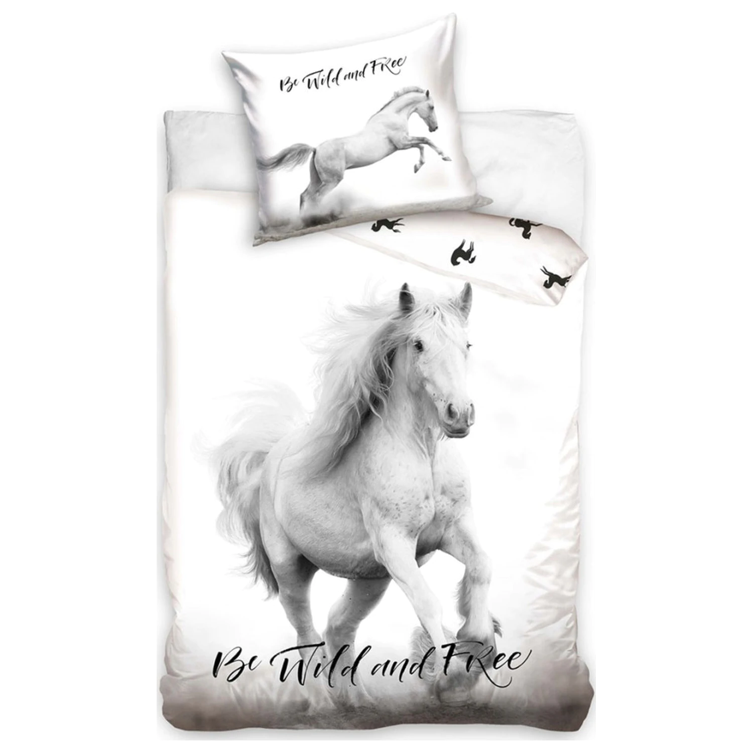 Horse Wild and Free povlak na peřinu fotografii produktu