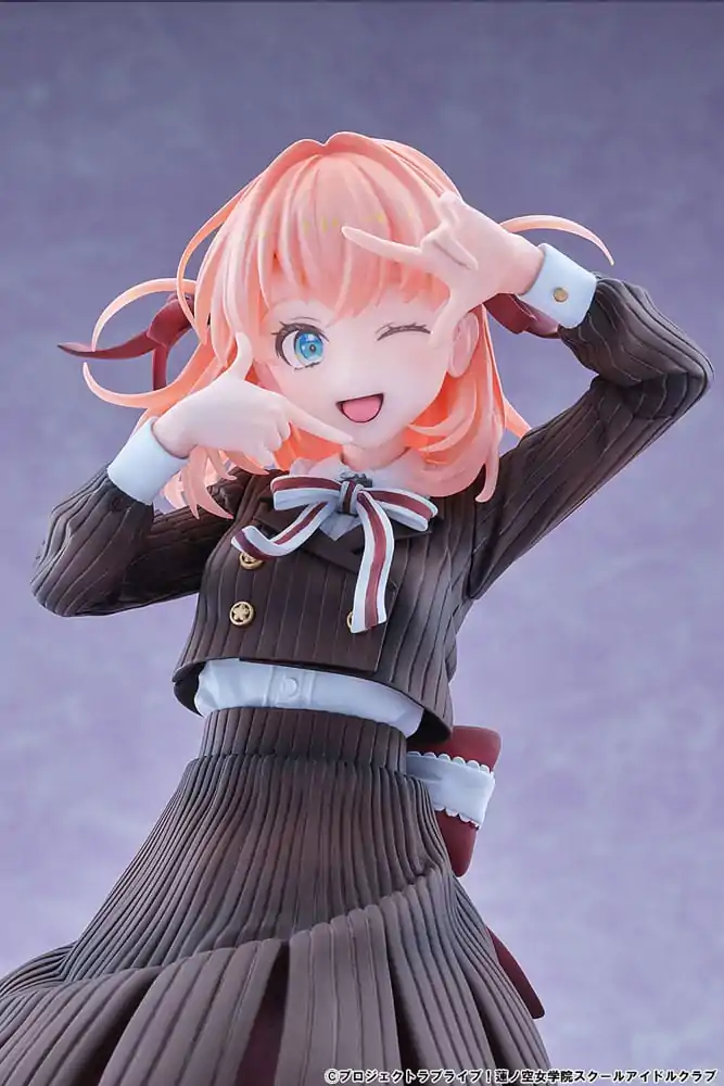 Love Live! Hasuno Sora Jogakuin School Idol Club PVC socha 1/7 Hinoshita Kaho Fortune Movie Verze 24 cm fotografii produktu