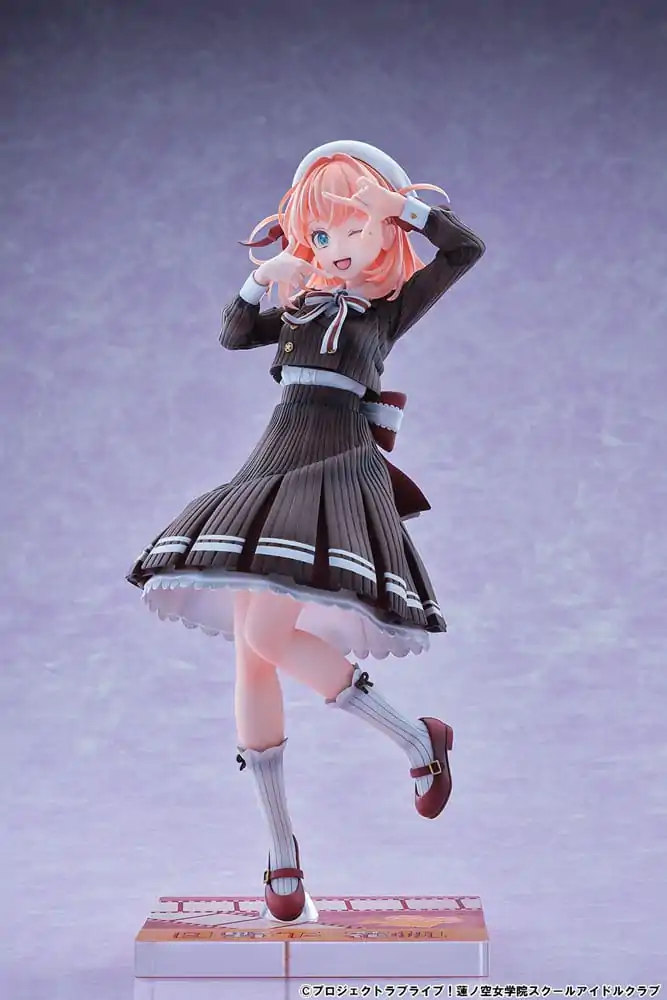Love Live! Hasuno Sora Jogakuin School Idol Club PVC socha 1/7 Hinoshita Kaho Fortune Movie Verze 24 cm fotografii produktu