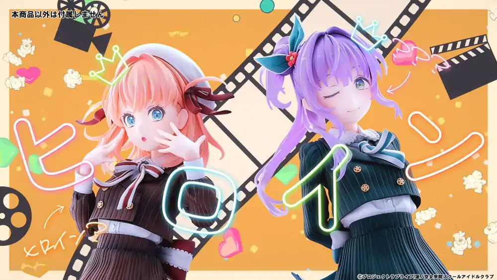 Love Live! Hasuno Sora Jogakuin School Idol Club PVC socha 1/7 Hinoshita Kaho Fortune Movie Verze 24 cm fotografii produktu