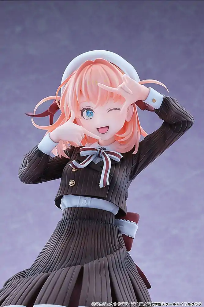 Love Live! Hasuno Sora Jogakuin School Idol Club PVC socha 1/7 Hinoshita Kaho Fortune Movie Verze 24 cm fotografii produktu
