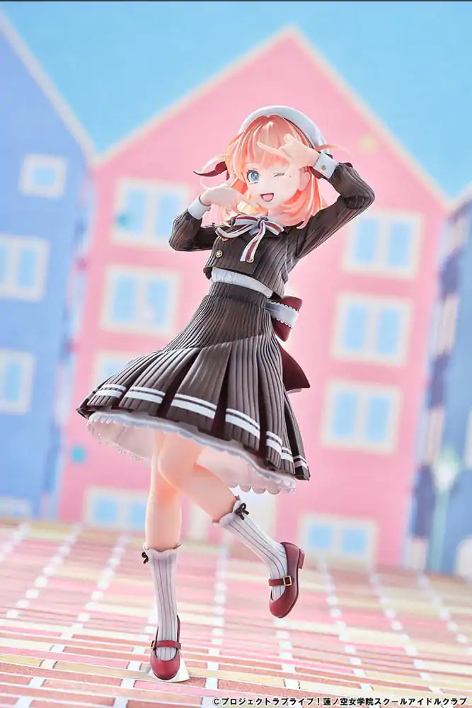 Love Live! Hasuno Sora Jogakuin School Idol Club PVC socha 1/7 Hinoshita Kaho Fortune Movie Verze 24 cm fotografii produktu