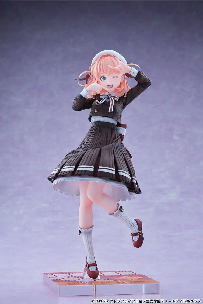 Love Live! Hasuno Sora Jogakuin School Idol Club PVC socha 1/7 Hinoshita Kaho Fortune Movie Verze 24 cm fotografii produktu