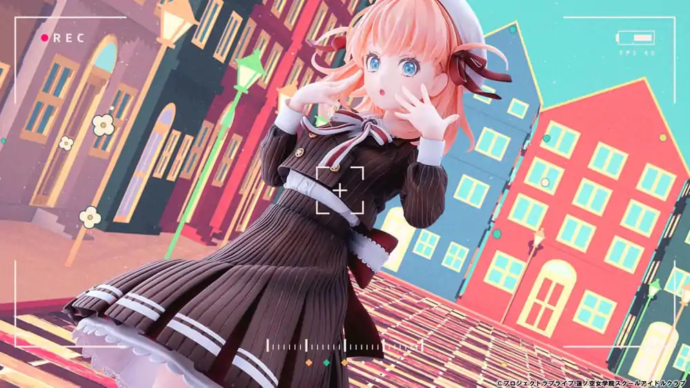 Love Live! Hasuno Sora Jogakuin School Idol Club PVC socha 1/7 Hinoshita Kaho Fortune Movie Verze 24 cm fotografii produktu