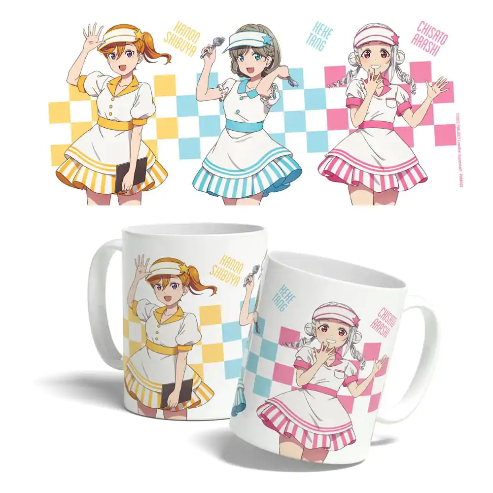 Love Live! Superstar!! Hrnek American Diner Kanon, Keke, Chisato 325 ml fotografii produktu