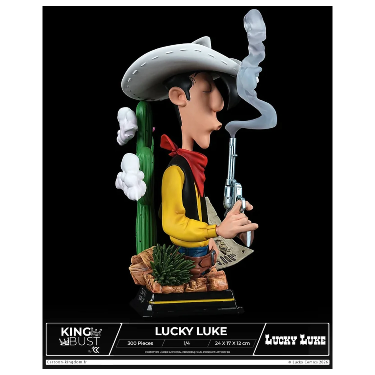 Lucky Luke King busta 1/4 24 cm fotografii produktu