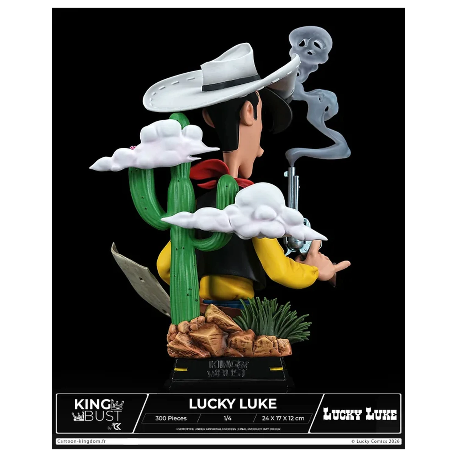 Lucky Luke King busta 1/4 24 cm fotografii produktu