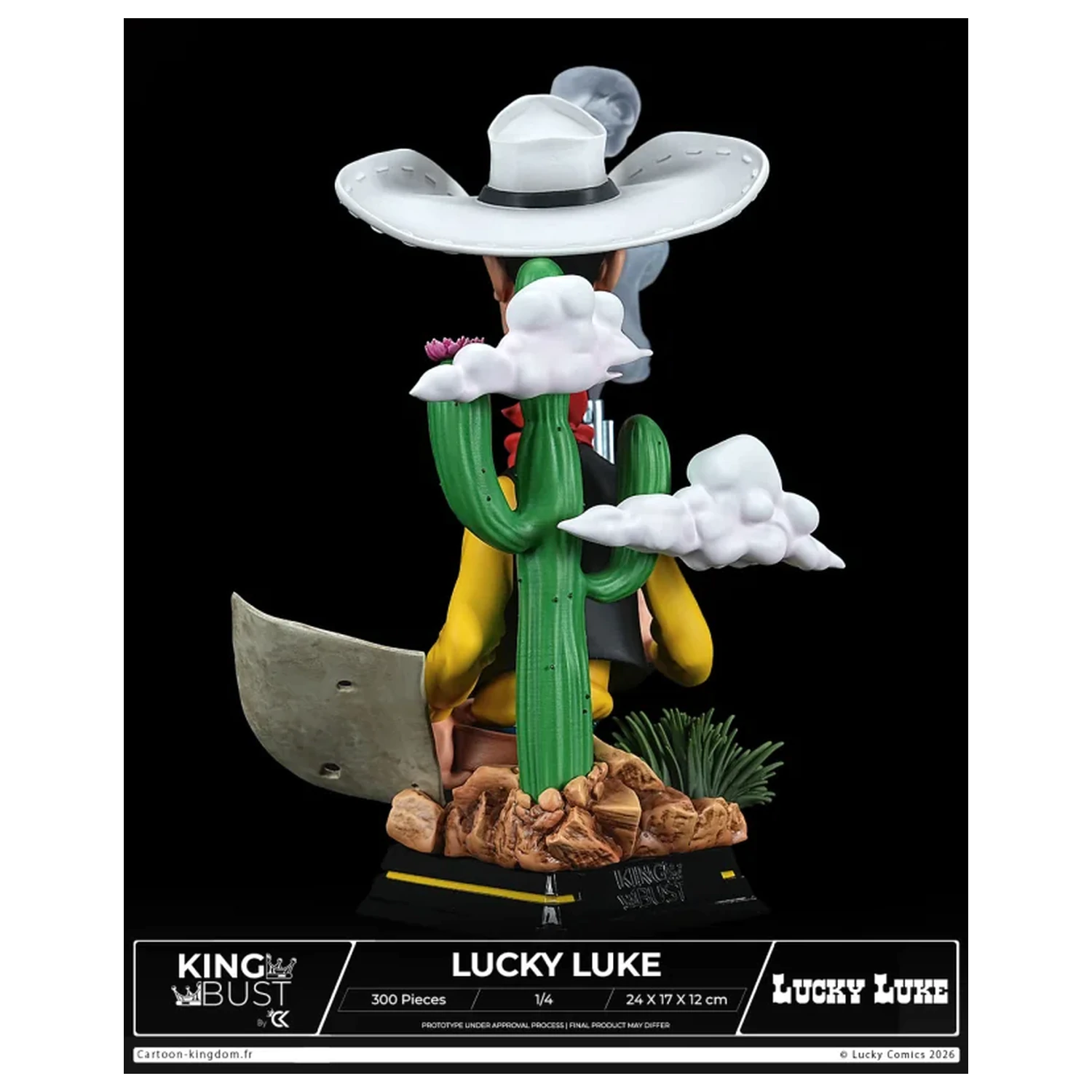 Lucky Luke King busta 1/4 24 cm fotografii produktu