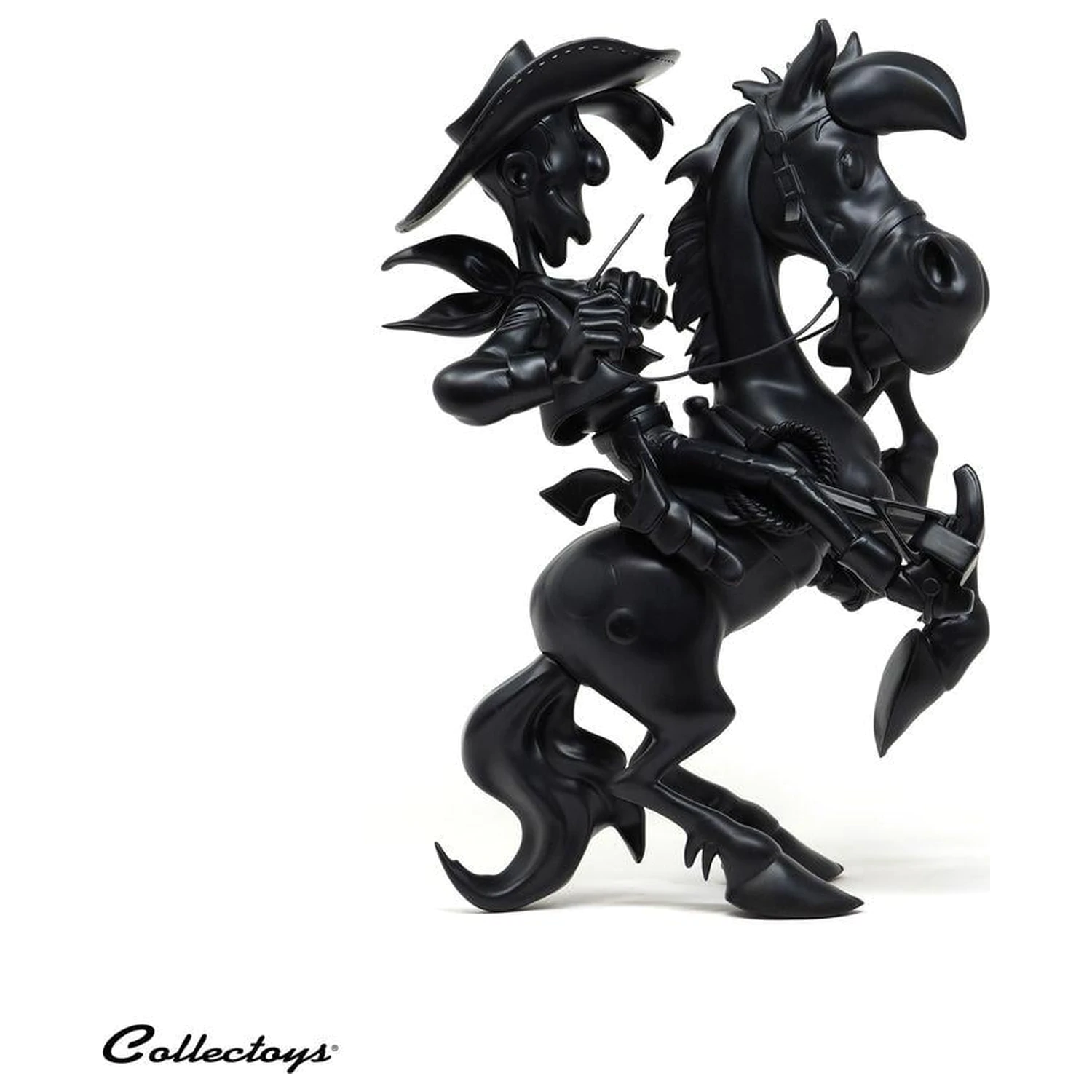 Socha Lucky Luke on Jolly Jumper Black Ed. 25 cm fotografii produktu