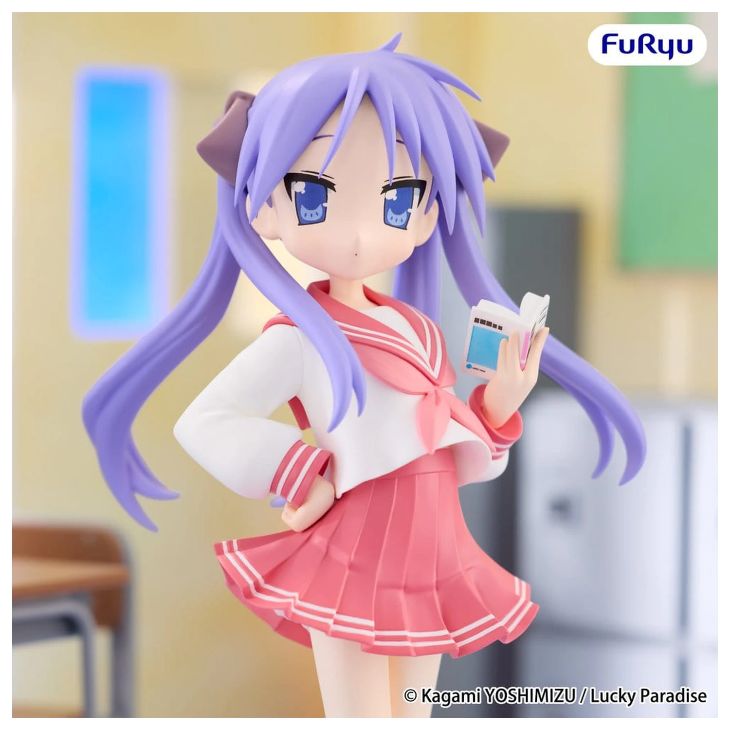 Lucky Star Trio-Try-iT PVC socha Kagami Hiiragi 19 cm fotografii produktu