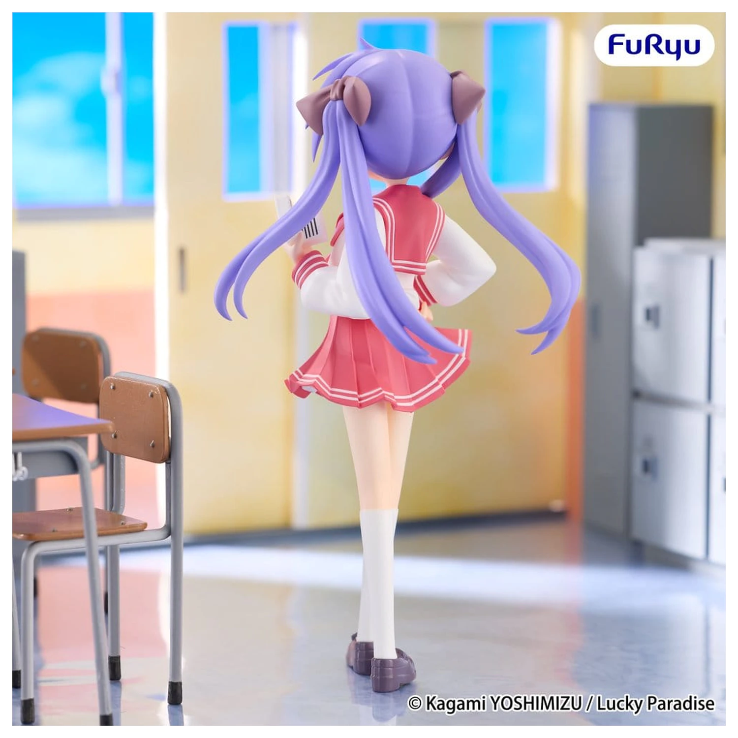 Lucky Star Trio-Try-iT PVC socha Kagami Hiiragi 19 cm fotografii produktu