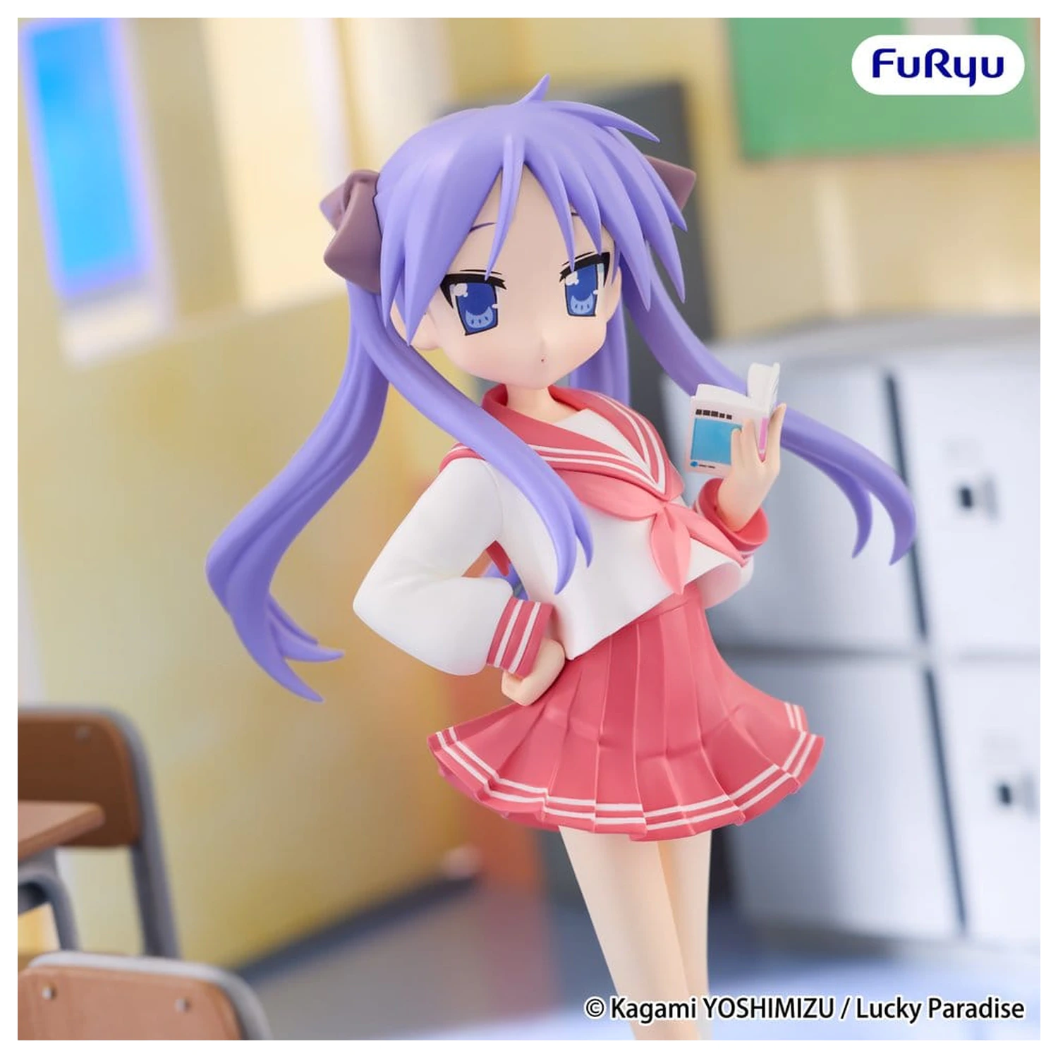 Lucky Star Trio-Try-iT PVC socha Kagami Hiiragi 19 cm fotografii produktu