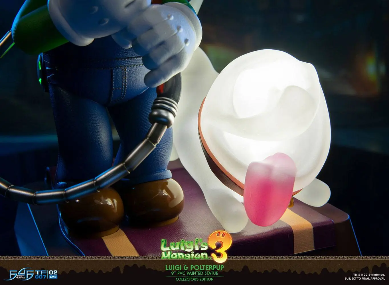 Luigi's Mansion 3 PVC soška Luigi & Polterpup Collector's Edition 23 cm fotografii produktu