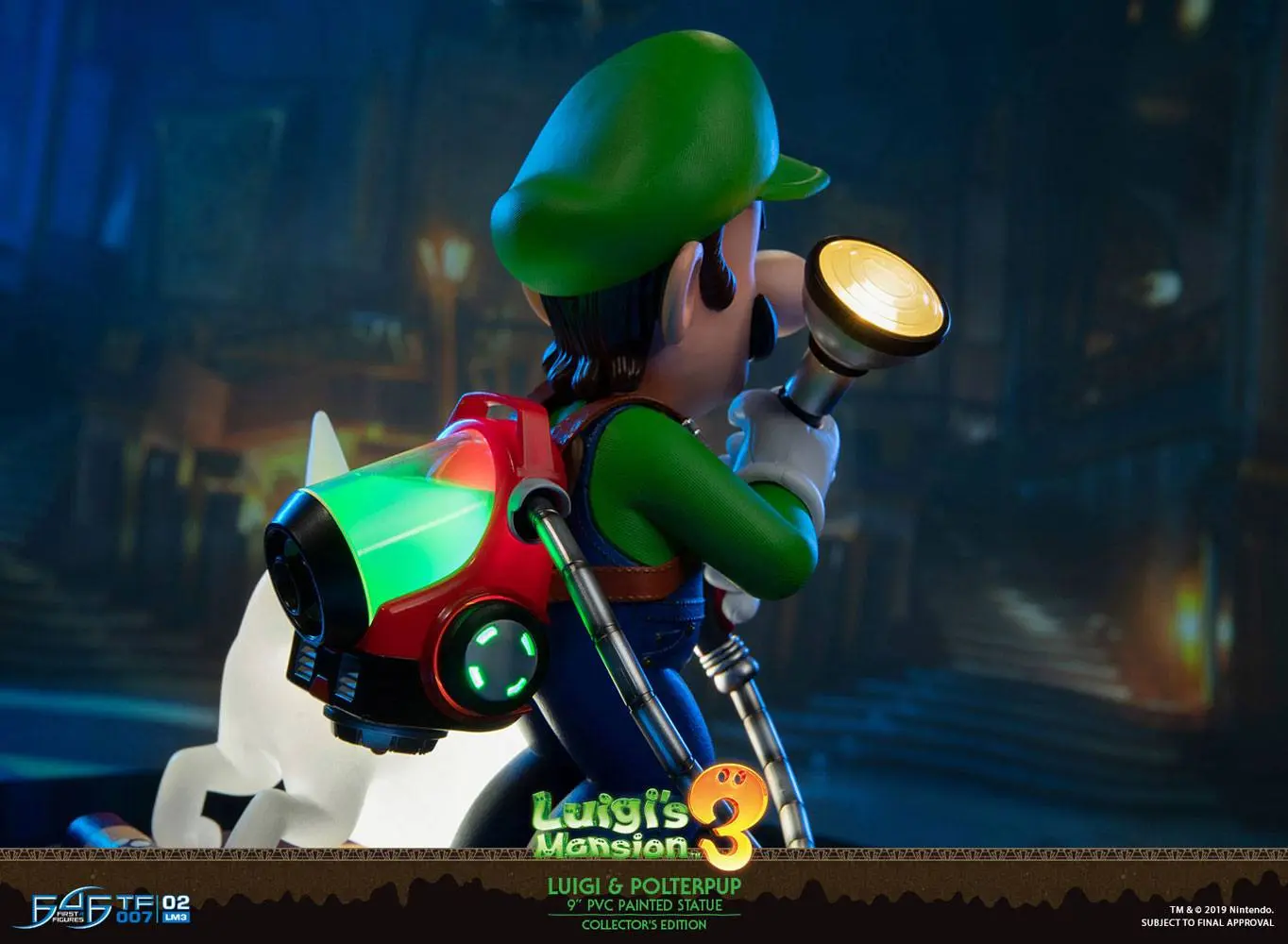 Luigi's Mansion 3 PVC soška Luigi & Polterpup Collector's Edition 23 cm fotografii produktu