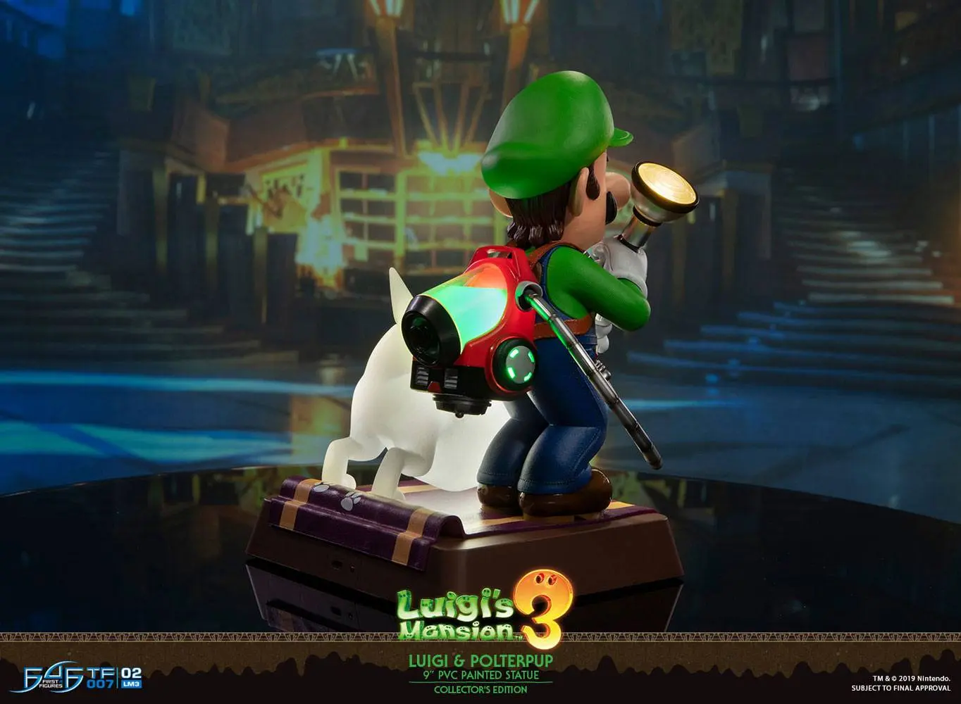 Luigi's Mansion 3 PVC soška Luigi & Polterpup Collector's Edition 23 cm fotografii produktu