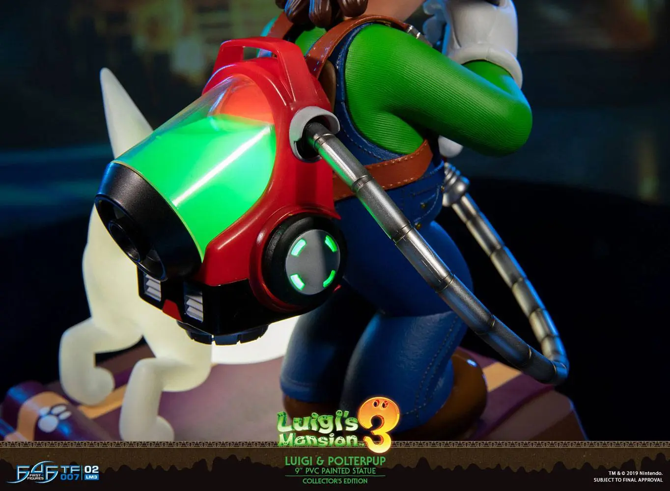 Luigi's Mansion 3 PVC soška Luigi & Polterpup Collector's Edition 23 cm fotografii produktu