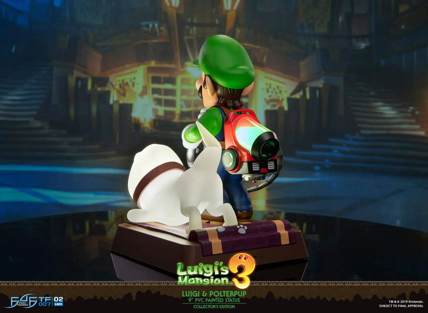 Luigi's Mansion 3 PVC soška Luigi & Polterpup Collector's Edition 23 cm fotografii produktu