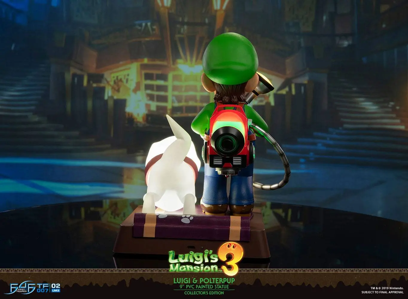 Luigi's Mansion 3 PVC soška Luigi & Polterpup Collector's Edition 23 cm fotografii produktu