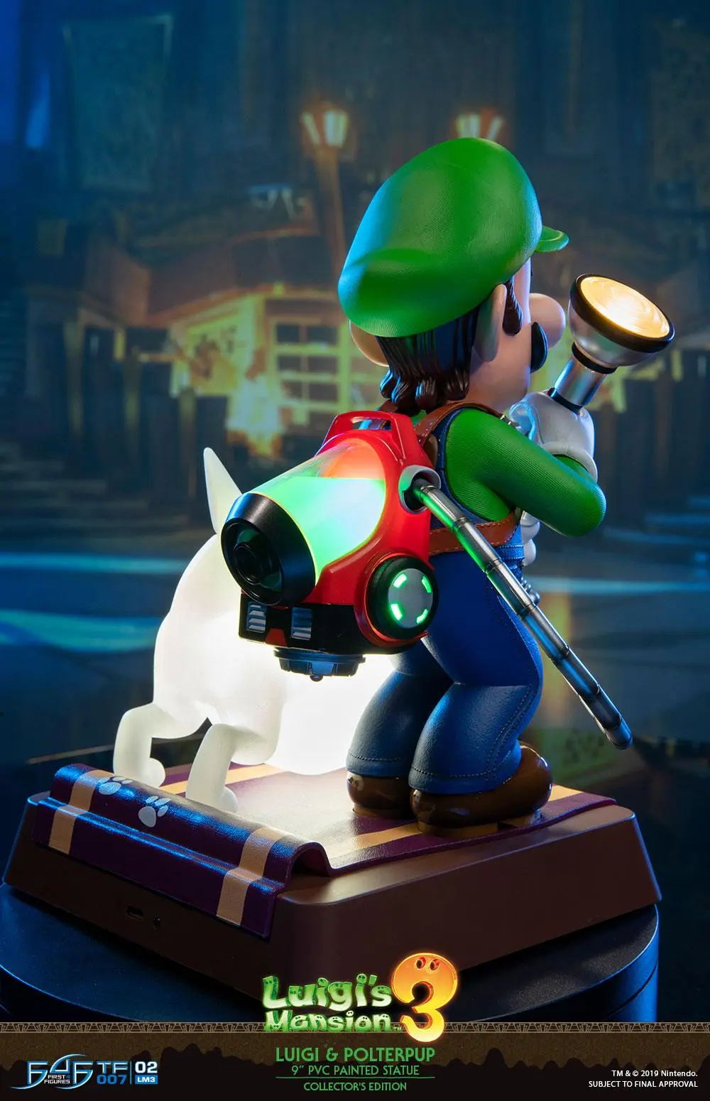 Luigi's Mansion 3 PVC soška Luigi & Polterpup Collector's Edition 23 cm fotografii produktu