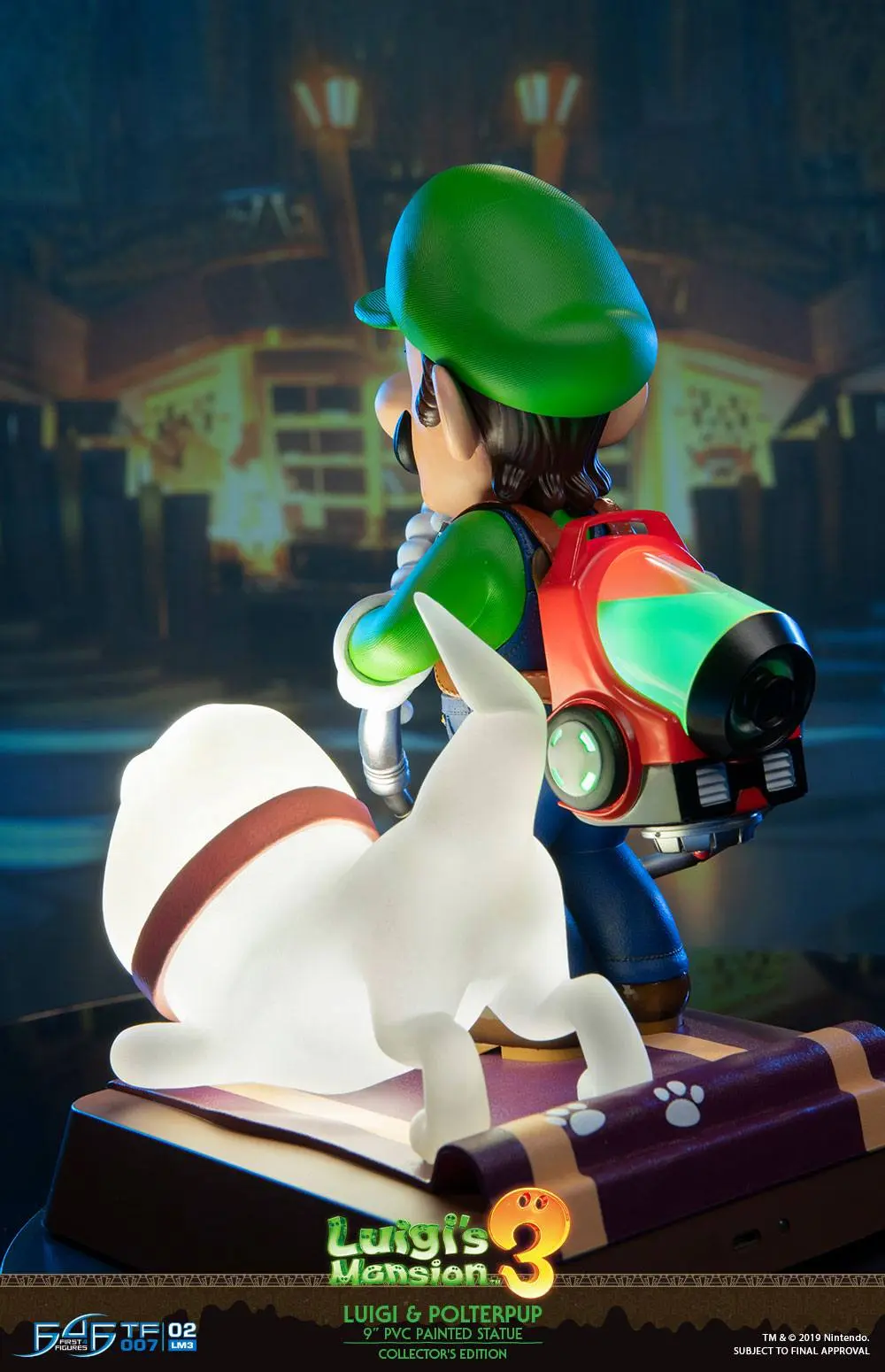 Luigi's Mansion 3 PVC soška Luigi & Polterpup Collector's Edition 23 cm fotografii produktu
