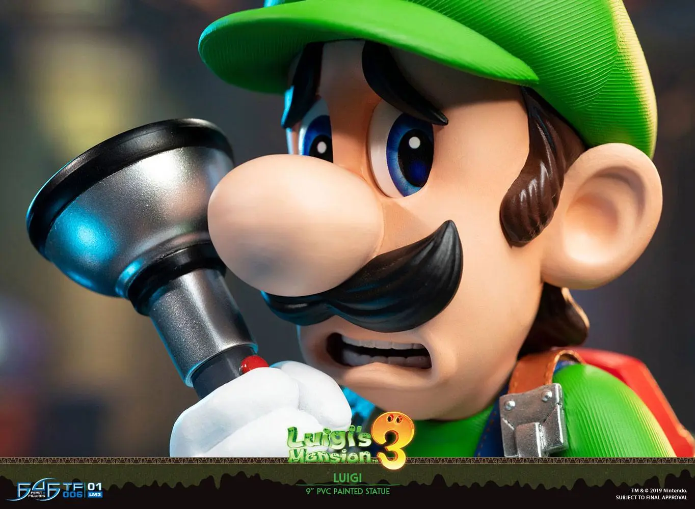 Luigi's Mansion 3 PVC socha Luigi 23 cm fotografii produktu