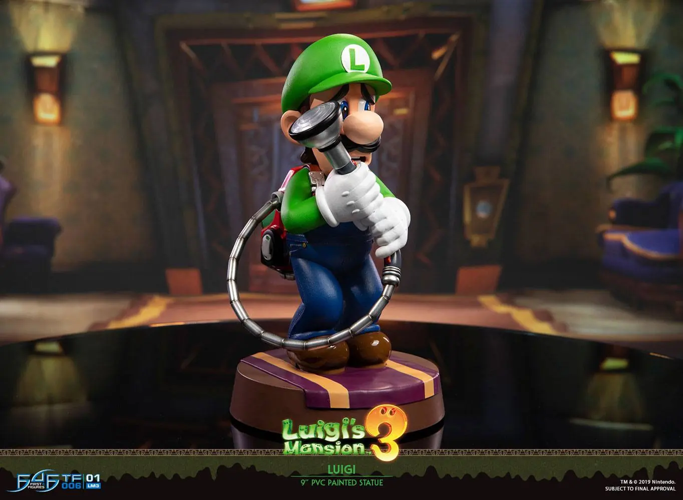 Luigi's Mansion 3 PVC socha Luigi 23 cm fotografii produktu