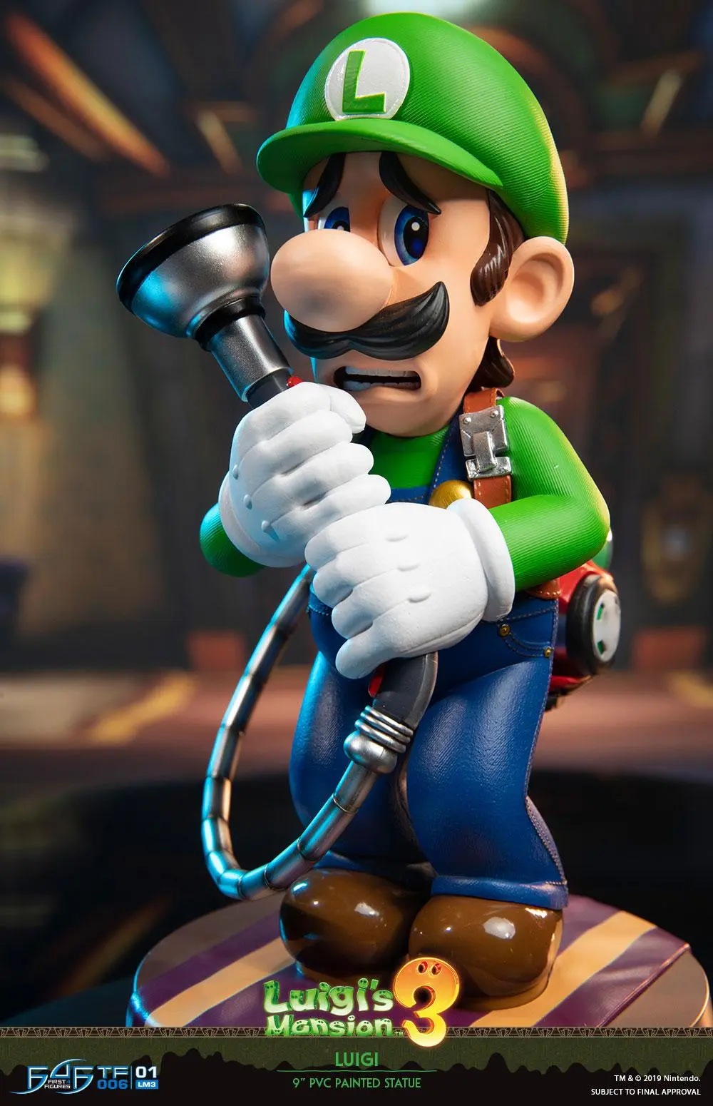 Luigi's Mansion 3 PVC socha Luigi 23 cm fotografii produktu