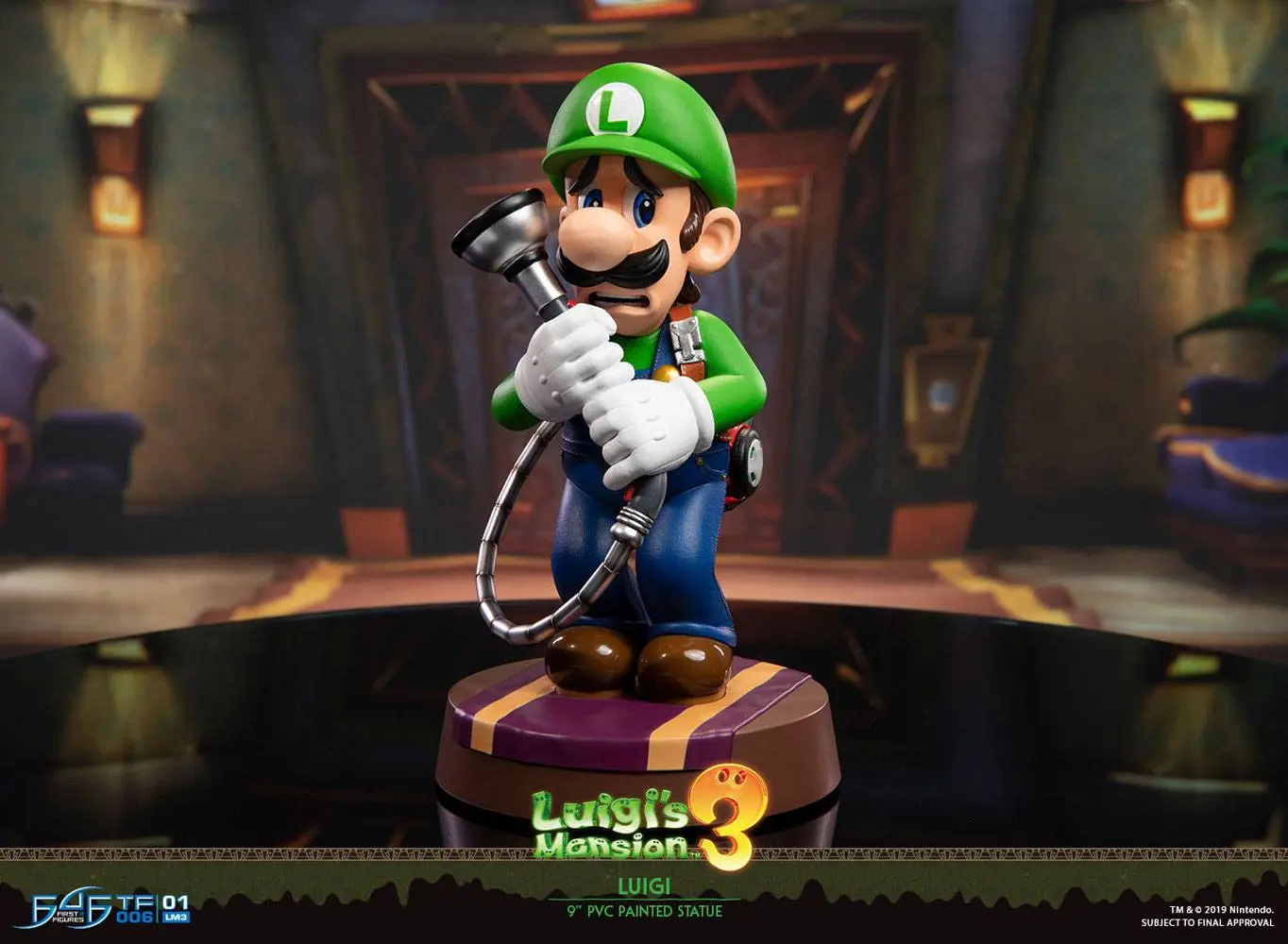 Luigi's Mansion 3 PVC socha Luigi 23 cm fotografii produktu